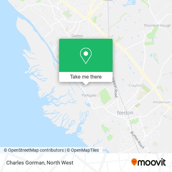 Charles Gorman map