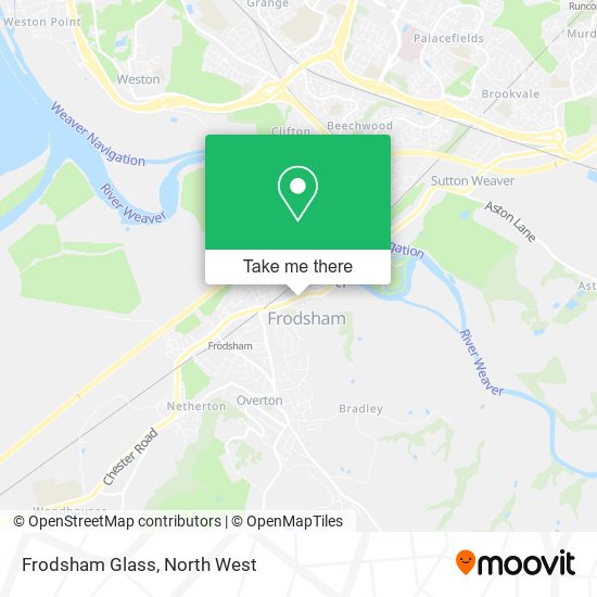Frodsham Glass map