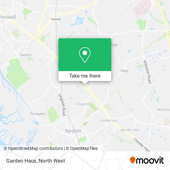 Garden Haus map