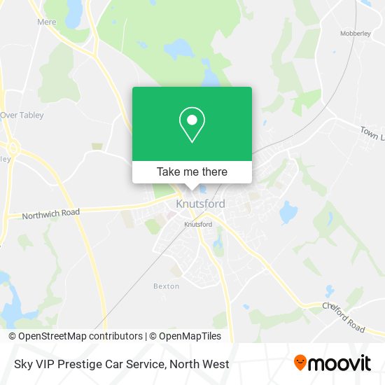 Sky VIP Prestige Car Service map