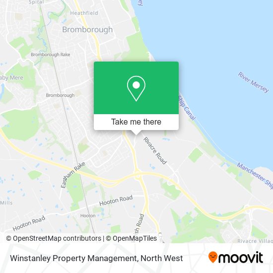 Winstanley Property Management map