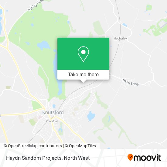 Haydn Sandom Projects map