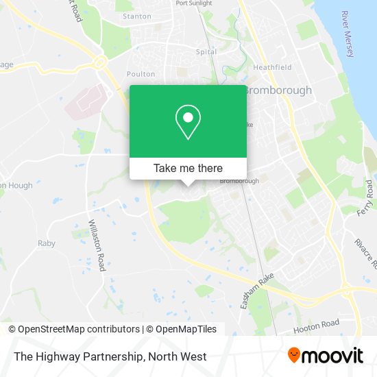 The Highway Partnership map