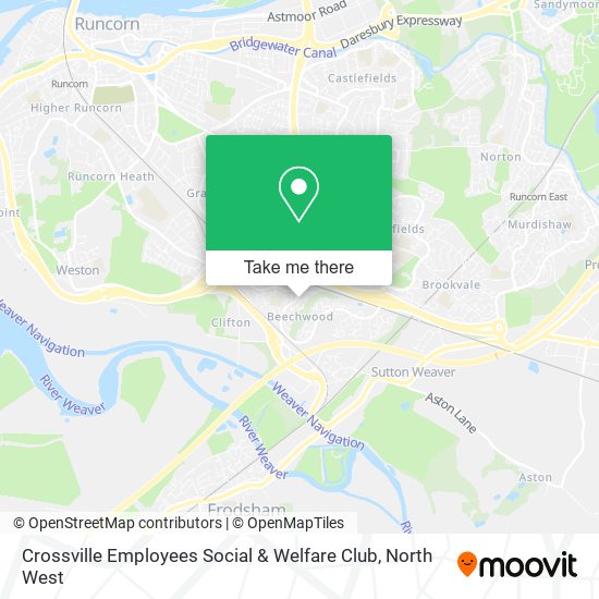 Crossville Employees Social & Welfare Club map