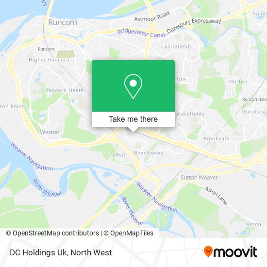 DC Holdings Uk map