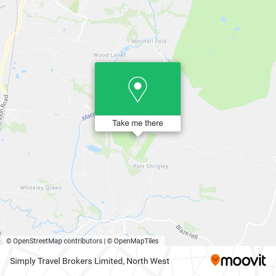Simply Travel Brokers Limited map