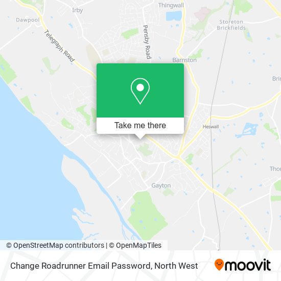Change Roadrunner Email Password map