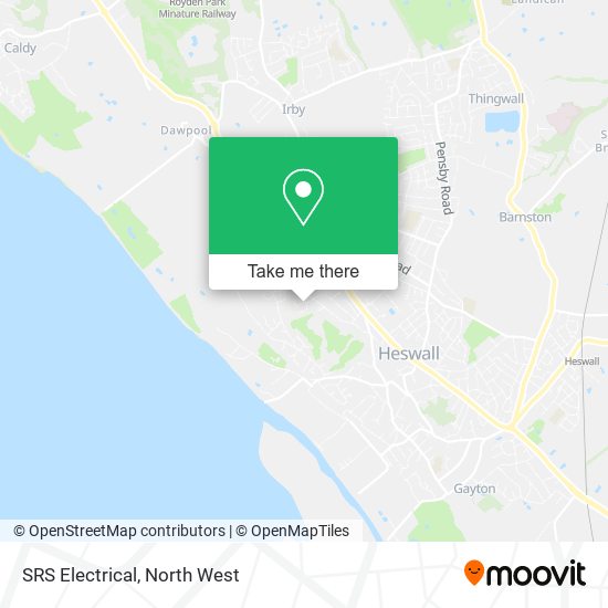SRS Electrical map