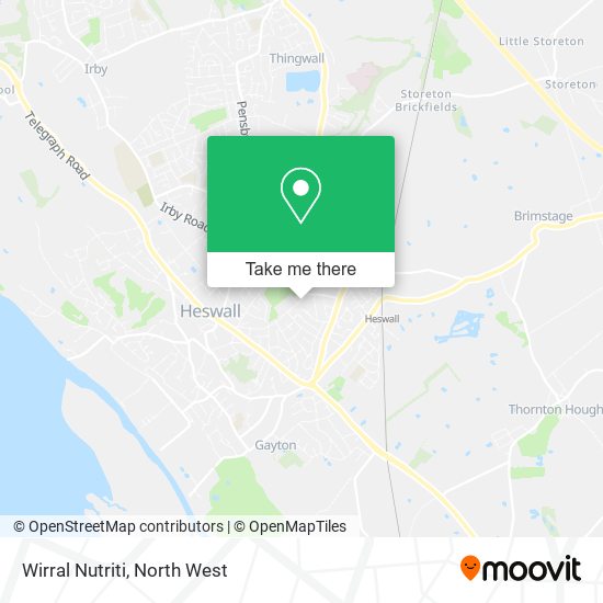 Wirral Nutriti map