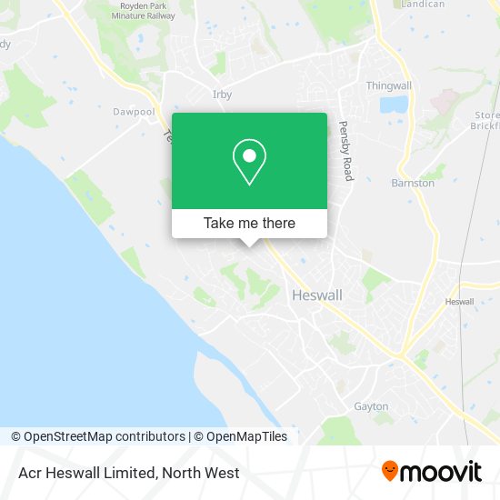 Acr Heswall Limited map