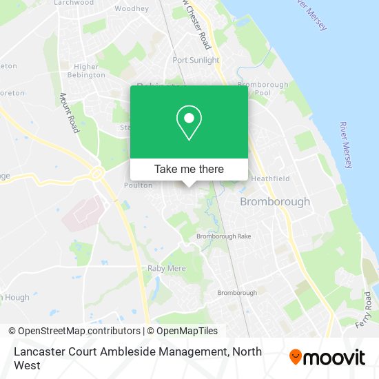 Lancaster Court Ambleside Management map