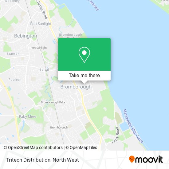 Tritech Distribution map