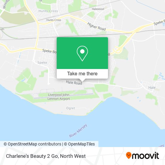 Charlene's Beauty 2 Go map