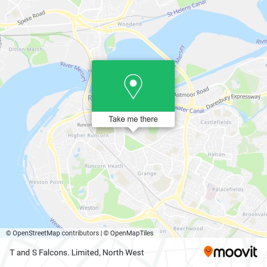 T and S Falcons. Limited map