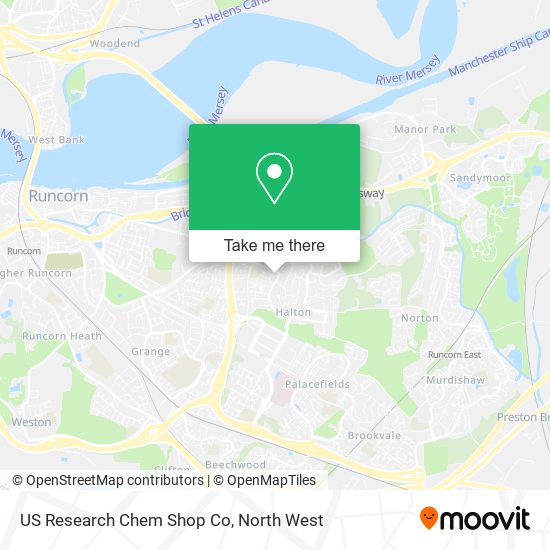 US Research Chem Shop Co map