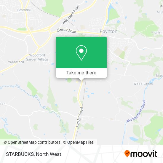 STARBUCKS map
