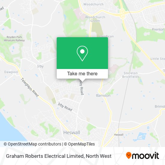 Graham Roberts Electrical Limited map
