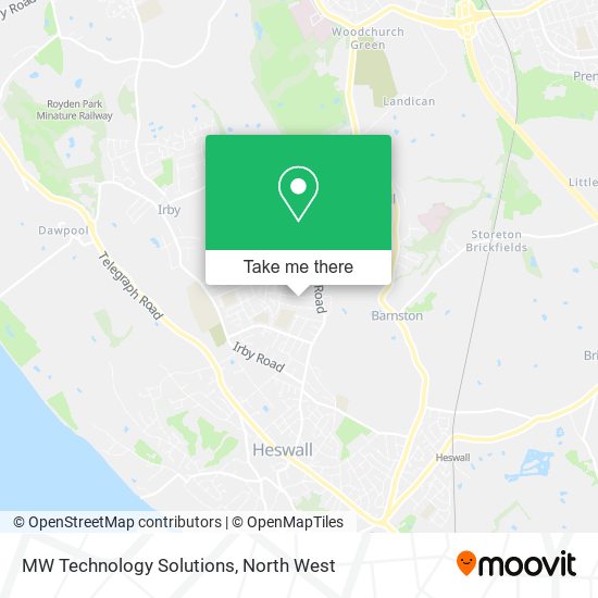 MW Technology Solutions map