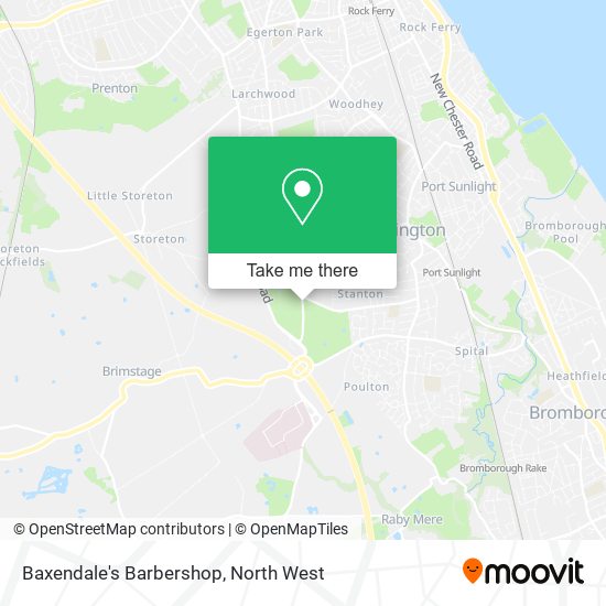 Baxendale's Barbershop map