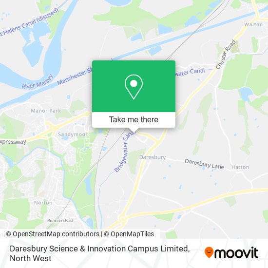 Daresbury Science & Innovation Campus Limited map
