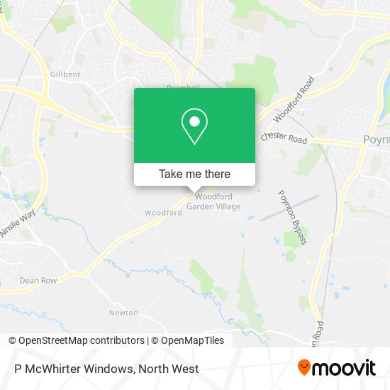 P McWhirter Windows map