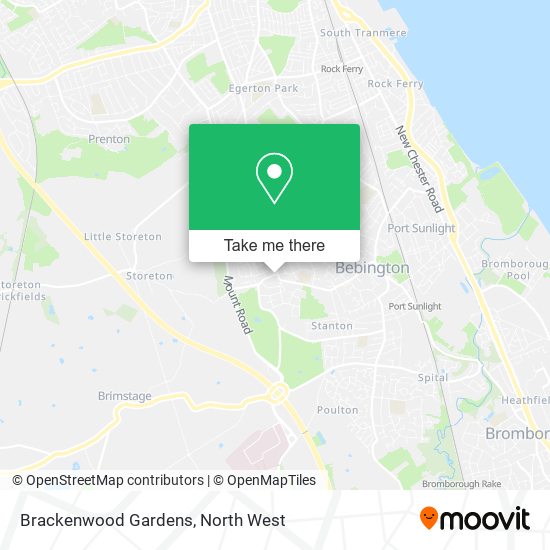 Brackenwood Gardens map