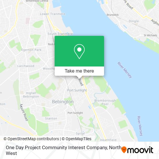 One Day Project Community Interest Company map