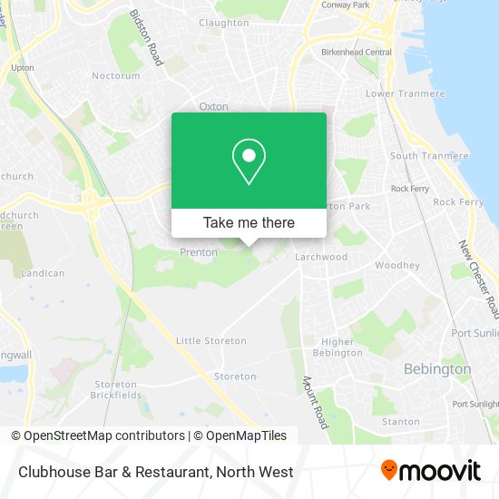 Clubhouse Bar & Restaurant map