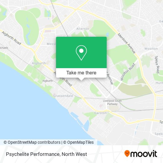 Psychelite Performance map