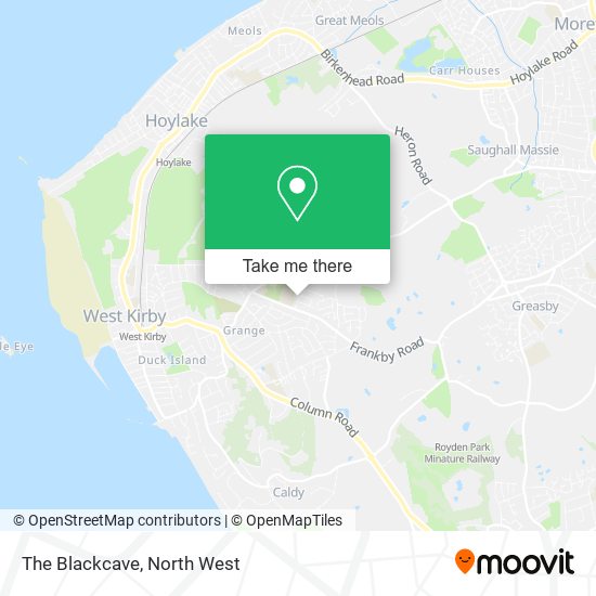 The Blackcave map