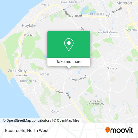 Ecourse4u map
