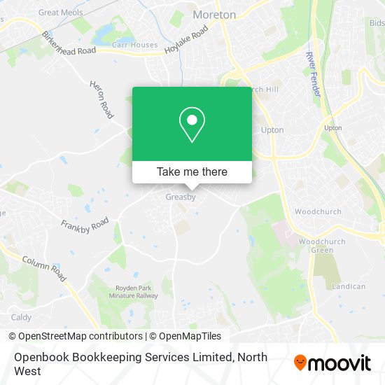 Openbook Bookkeeping Services Limited map