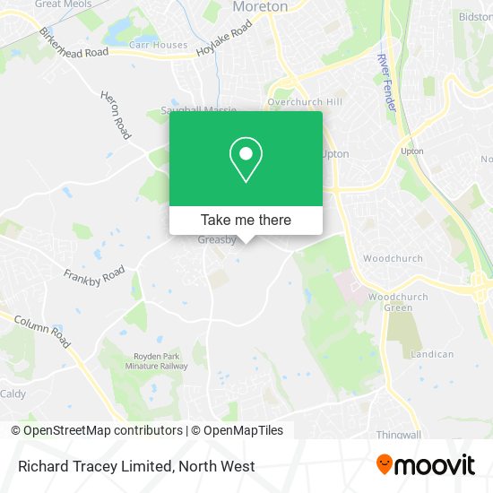 Richard Tracey Limited map
