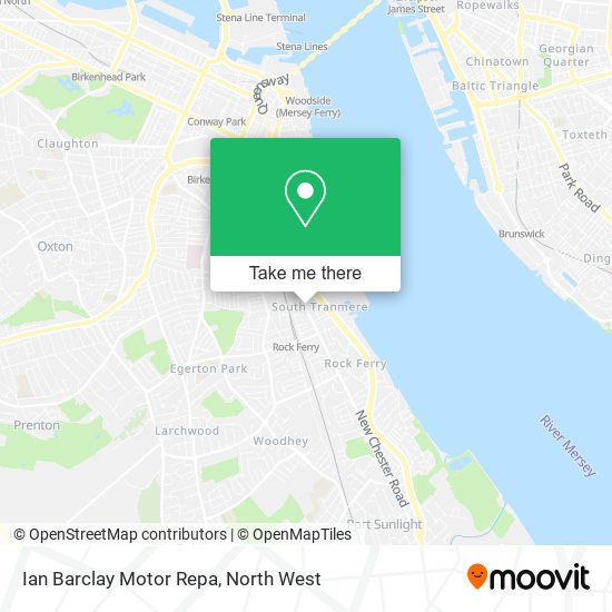 Ian Barclay Motor Repa map