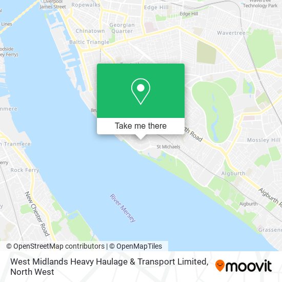 West Midlands Heavy Haulage & Transport Limited map
