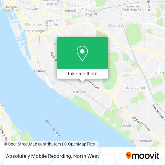 Absolutely Mobile Recording map