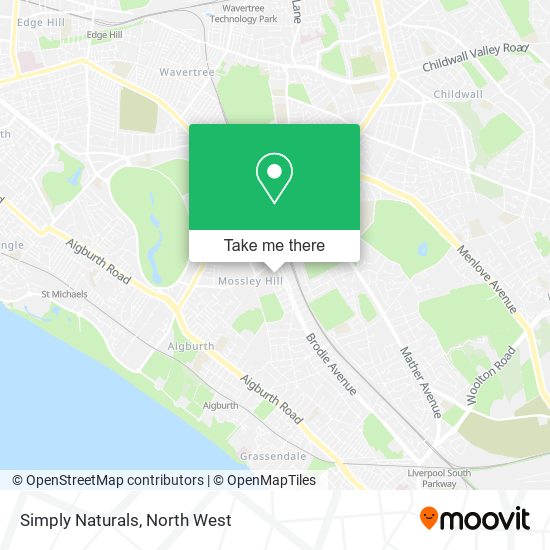 Simply Naturals map