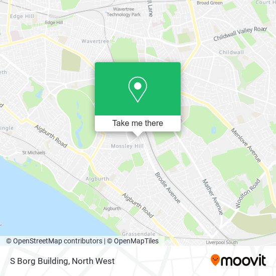 S Borg Building map