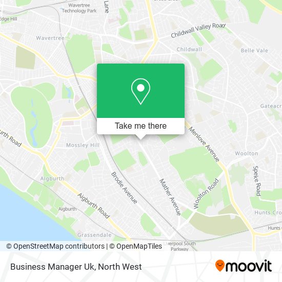 Business Manager Uk map