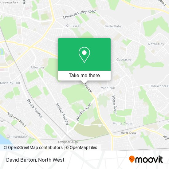 David Barton map