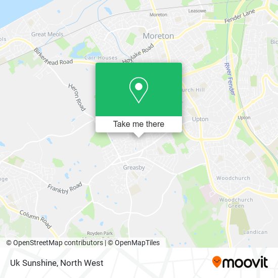 Uk Sunshine map