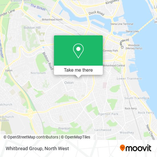 Whitbread Group map