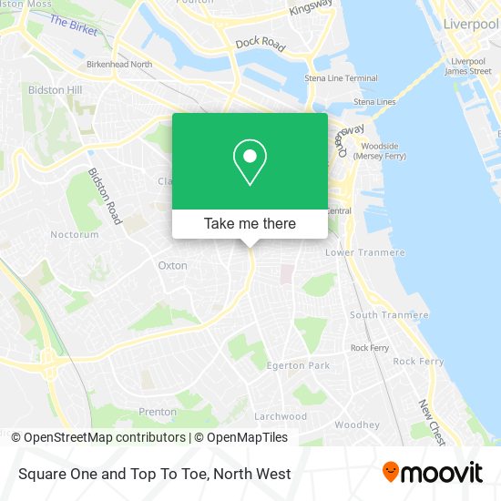 Square One and Top To Toe map
