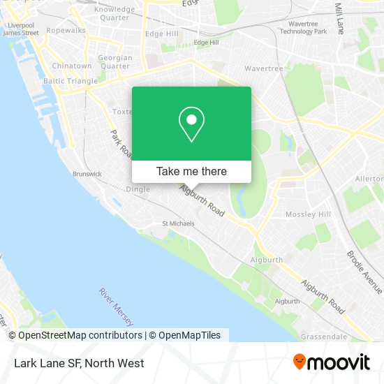 Lark Lane SF map