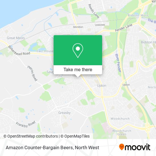 Amazon Counter-Bargain Beers map