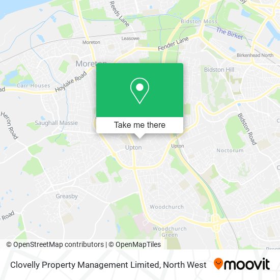 Clovelly Property Management Limited map