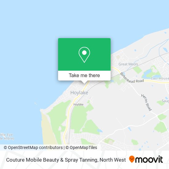 Couture Mobile Beauty & Spray Tanning map