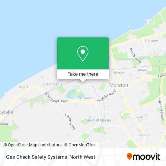 Gas Check Safety Systems map