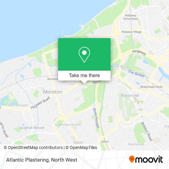 Atlantic Plastering map