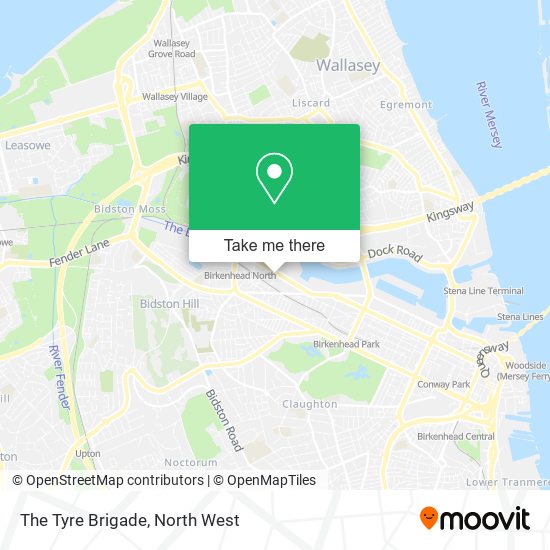 The Tyre Brigade map
